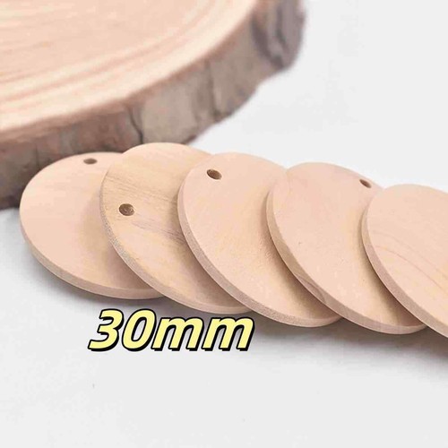 Wooden circle craft shapes - wooden,