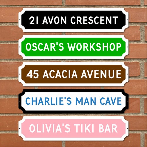 Personalised any text sign - sign, on