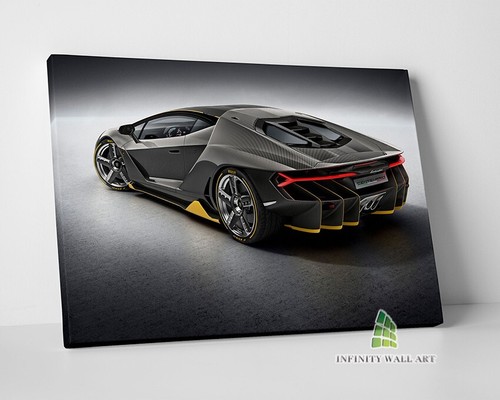 Lamborghini car canvas - car, art