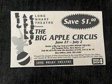 The Big Apple Circus American Circus Discount Voucher New Haven USA