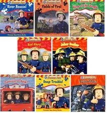 NEW x 8 book FIREMAN SAM