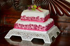 Wedding Cake Stand Square
