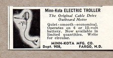 1945 Print Ad Minn-Kota
