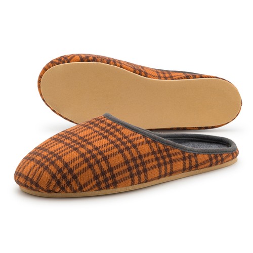 Camel hair men slipper - camel,