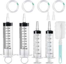 4PCS Large Plastic Syringe