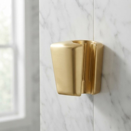 Elegant round titanium gold - round,
