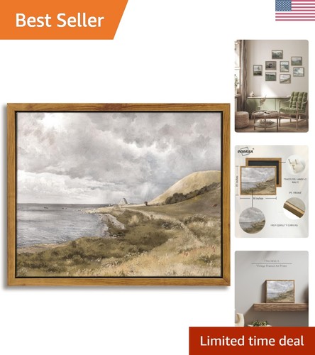 Framed vintage coastal - vintage,