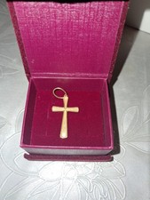 New 22ct indian gold cross - new,