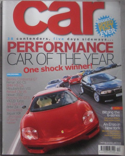 Car december - december, 2003
