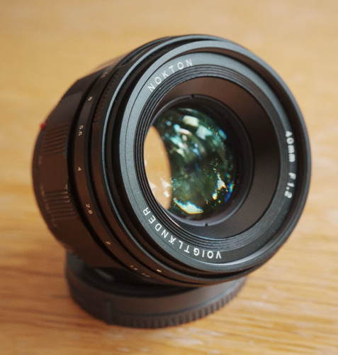 Voigtlander nokton 40mm 2 - 40mm, f/1.2