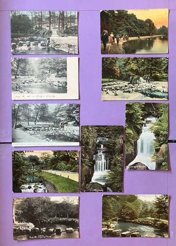 J599 yorkshire ten postcards - yorkshire,