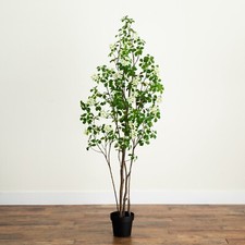6’ Artificial Dogwood Tree with Real Touch Leaves. Retail $179