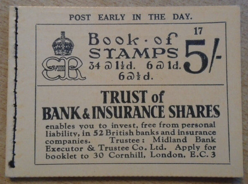 Bc4 march 1937 edward - viii, 5/-