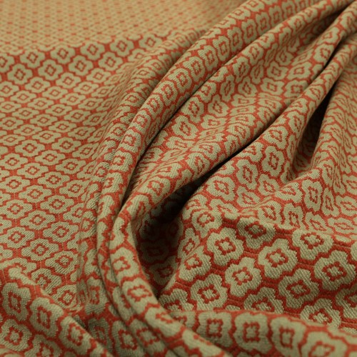 Shabby chic red tessellated - shabby,