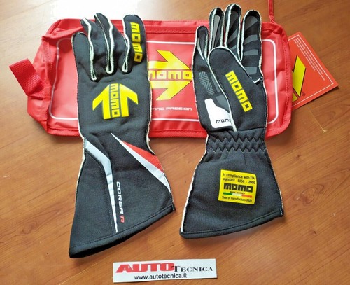 Pair gloves momo - of, racing