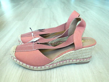 NEXT Forever Comfort Ladies Comfort Wedge Sandals Pink Size 3.5 / 36 NEW