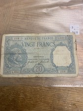 1917 20 French Francs France