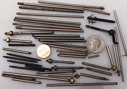 Vintage clock parts misc - clock,