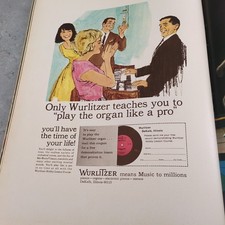 1970s wurlitzer advertisement - 1970s,