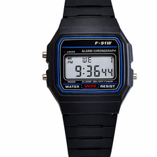 Classic F-91W Style Digital