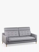John Lewis Draper II Large 3 Seater Sofa Brushed Tweed Grey