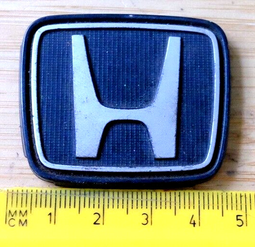 Honda logo silver - honda, black