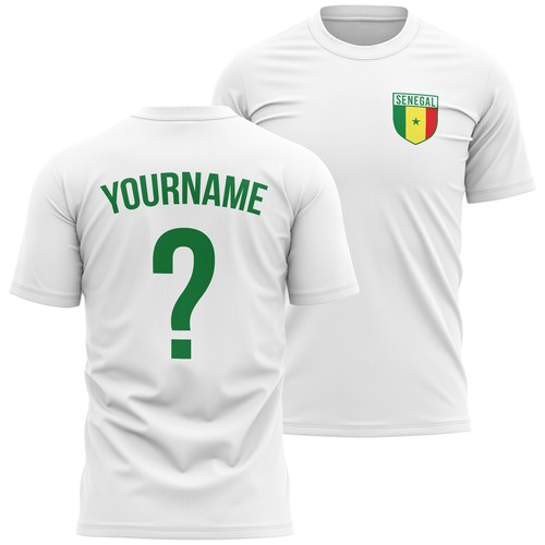 Personalised senegal badge - personalised, t