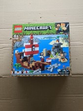 NEW SEALED LEGO MINECRAFT 21152 'The Pirate Ship Adventure' New Sealed..