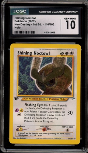 Pokemon shining noctowl neo - pokemon,