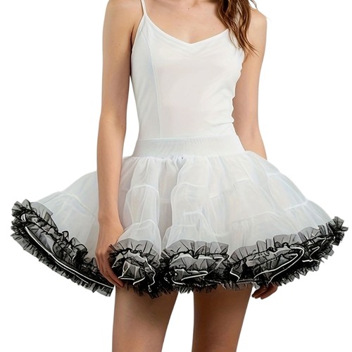 Mesh underskirt petticoat with - mesh,