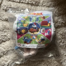 McDonald’s Happy Meal Toys The Smurfs 2002. Smurf With Television New & Sealed 