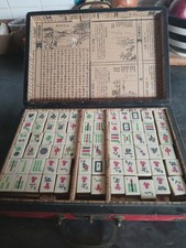 Mahjong  144 Tiles  Vintage