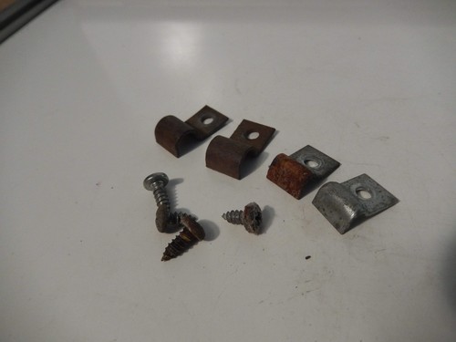 Volvo p1800s oem cable clamps - p1800s,