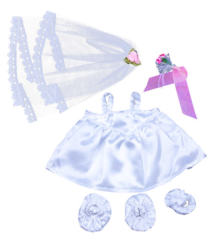 Bride bridal teddy - bride, bear