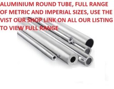 Aluminium round tube full - aluminium,