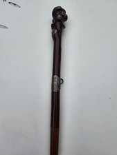 Shillelagh Cudgel With Silver Finishings And Hall Marked