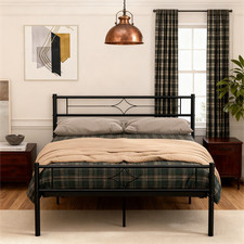 Strong Metal Bed Frame 4ft