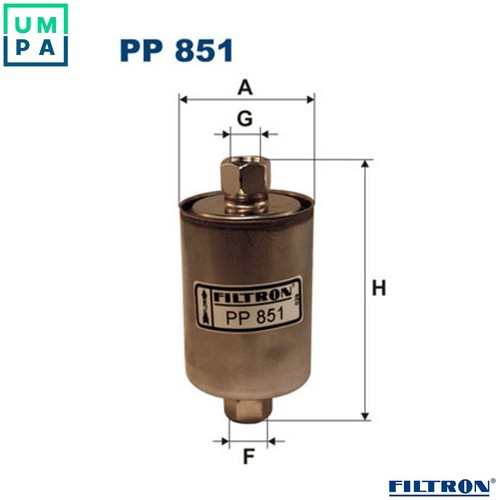 Fuel filter 851 - fuel,