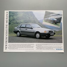 1988 Volvo 440 Sales Brochure