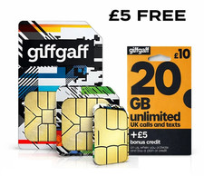 Giffgaff Giff Gaff SIM Card 3