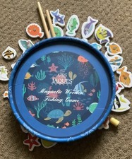 Jaques Toys Magnetic Wooden Fishing Game Excellent Condition