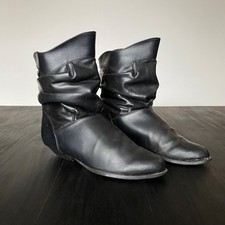 Vintage 80s Black Gothic Pixie