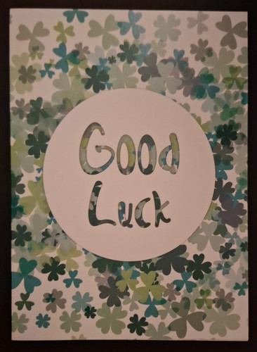 Good luck greetings - good, card