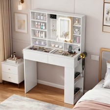 All-in-One Vanity Desk with 3