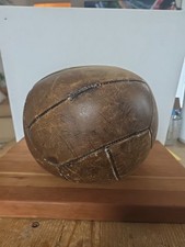Vintage Leather Medicine Ball