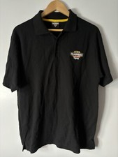 Magners Original Irish Cider Black Short Sleeve 100% Cotton Polo Shirt - Size M