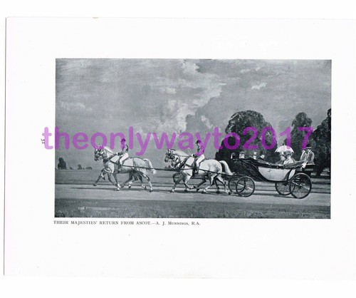 Their majesties return from - majesties,