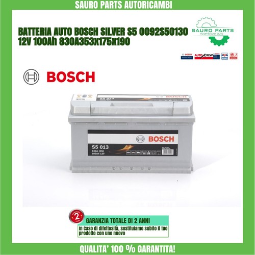 Bosch car battery 100 - s5,