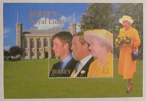 Jersey postage stamps royal - jersey,