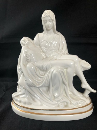 Antique porcelain pieta - antique,